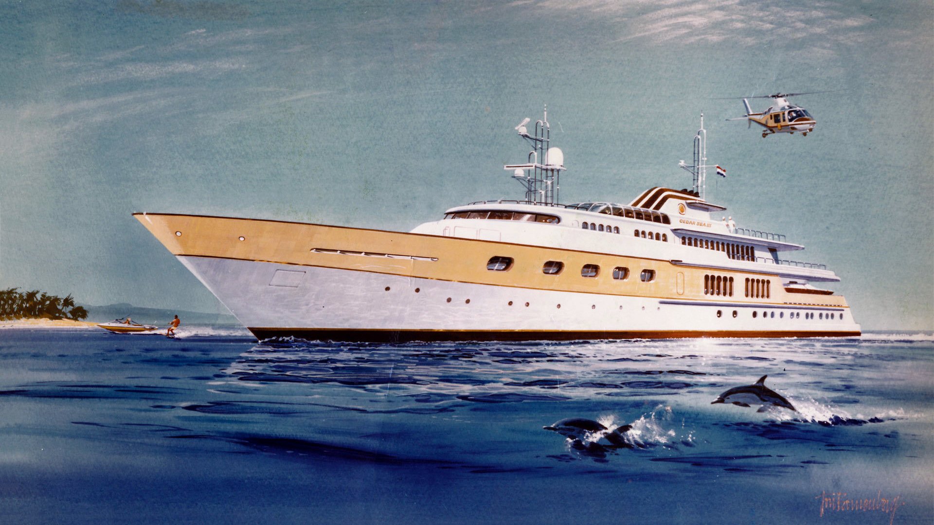 Oedar Sea II 1986 graded