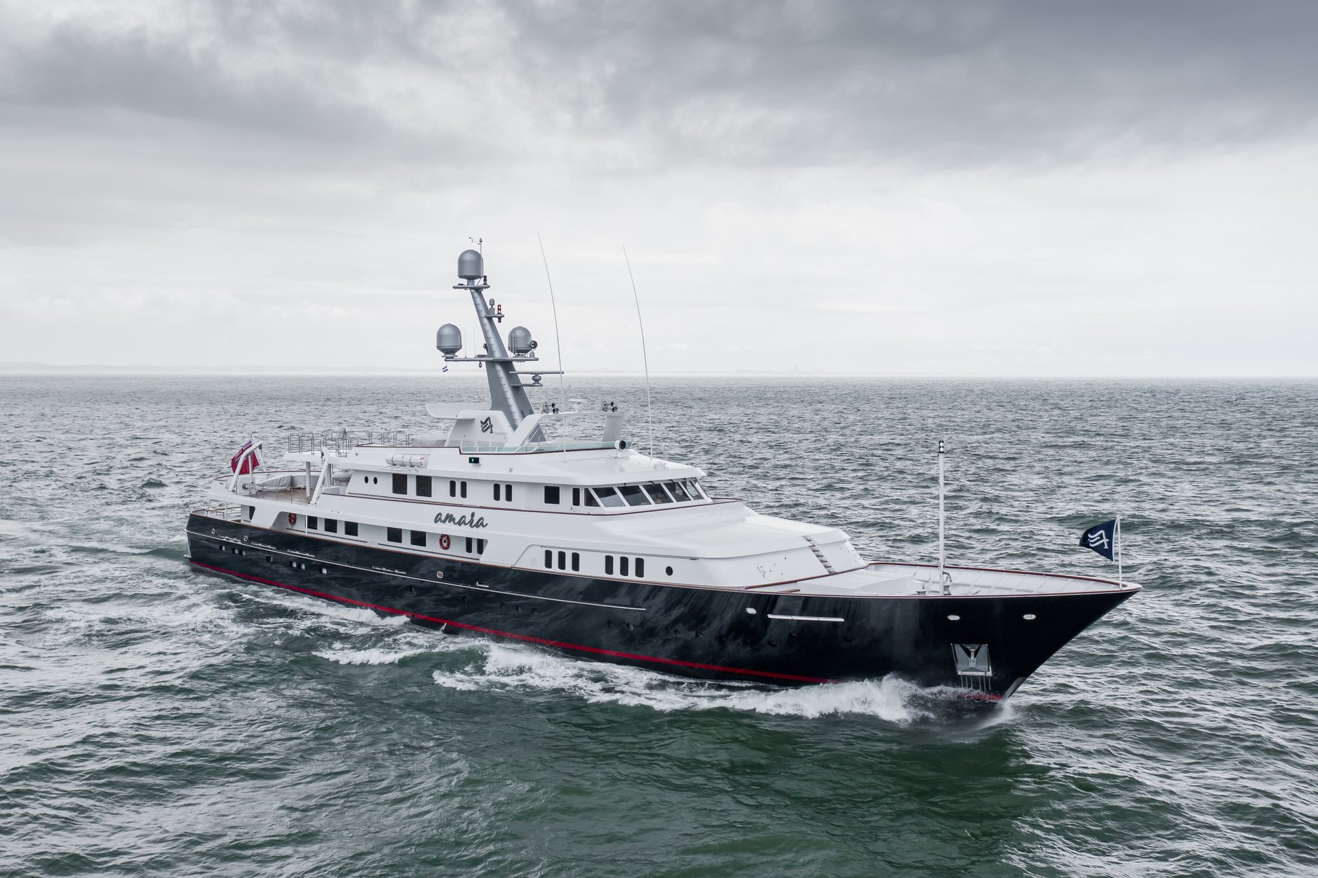 Feadship Amara after her refit
