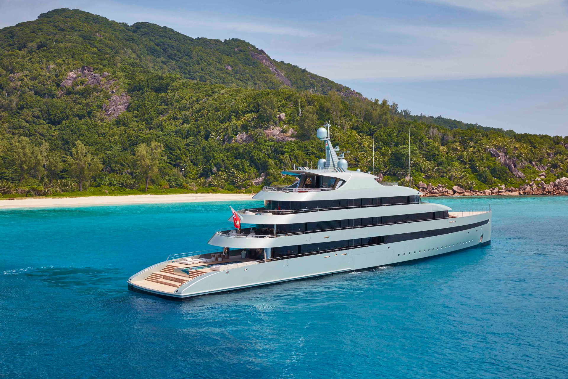 Anchored Heli Seychelles 1