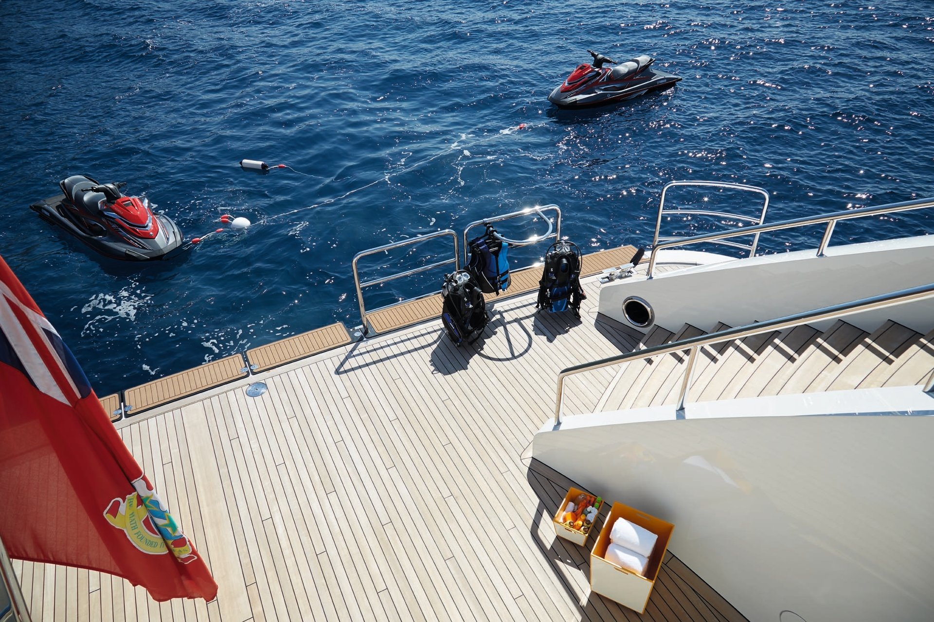 Aquarius Swim Platform Copyright Feadship