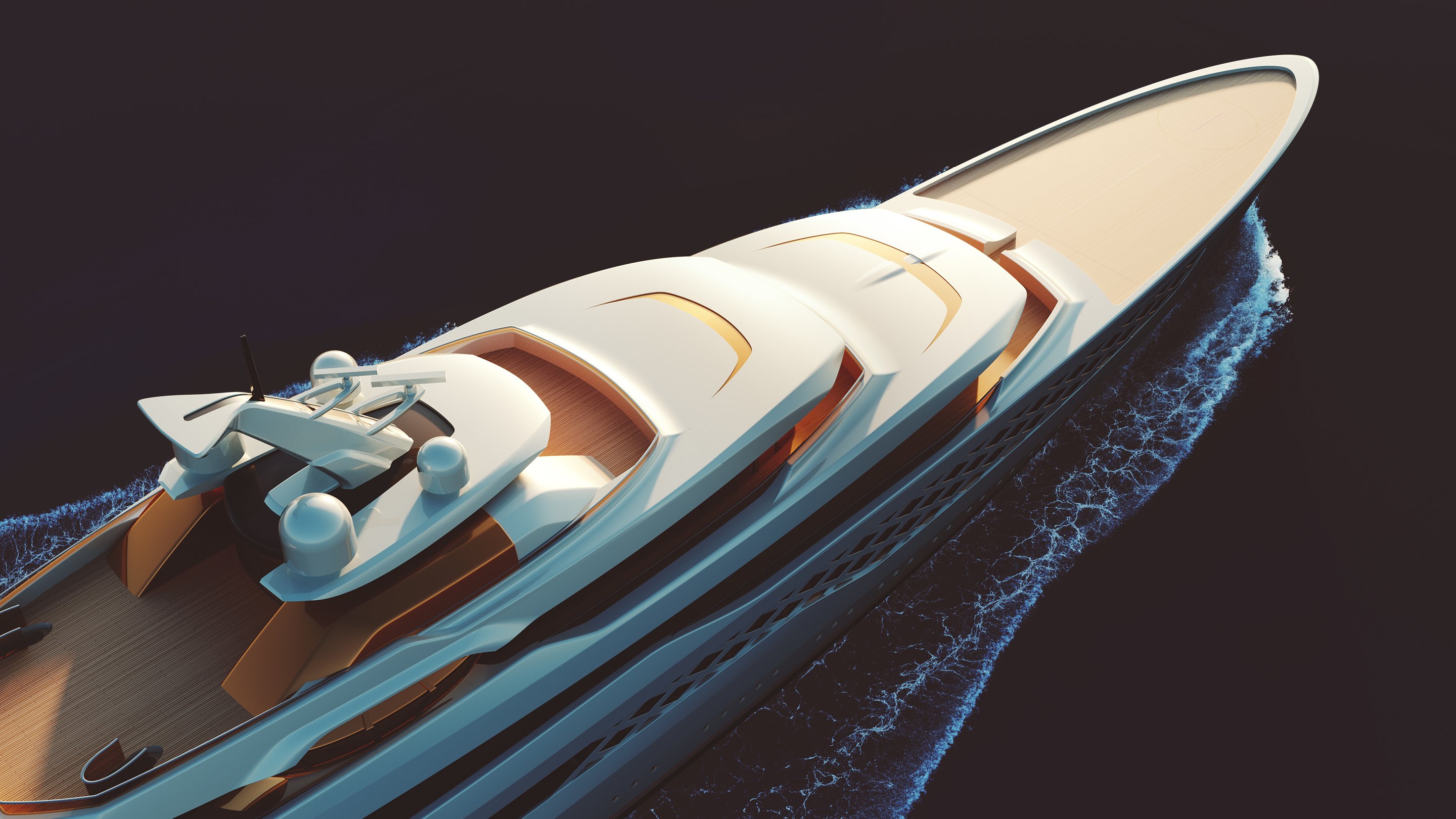 Feadship Project FG design top view