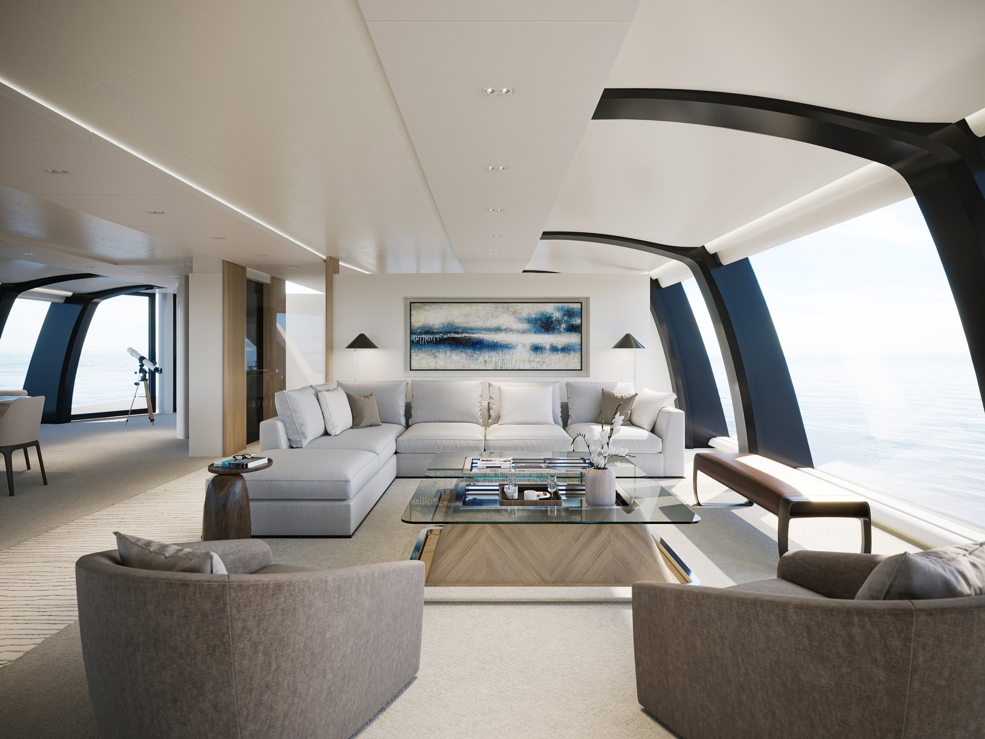 Feadship x Eidsgaard EXPV Observation lounge AFT