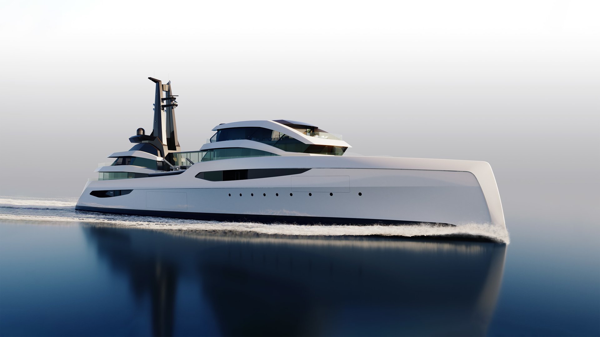 Feadship x Eidsgaard concept EXPV Running Shot 1 wide