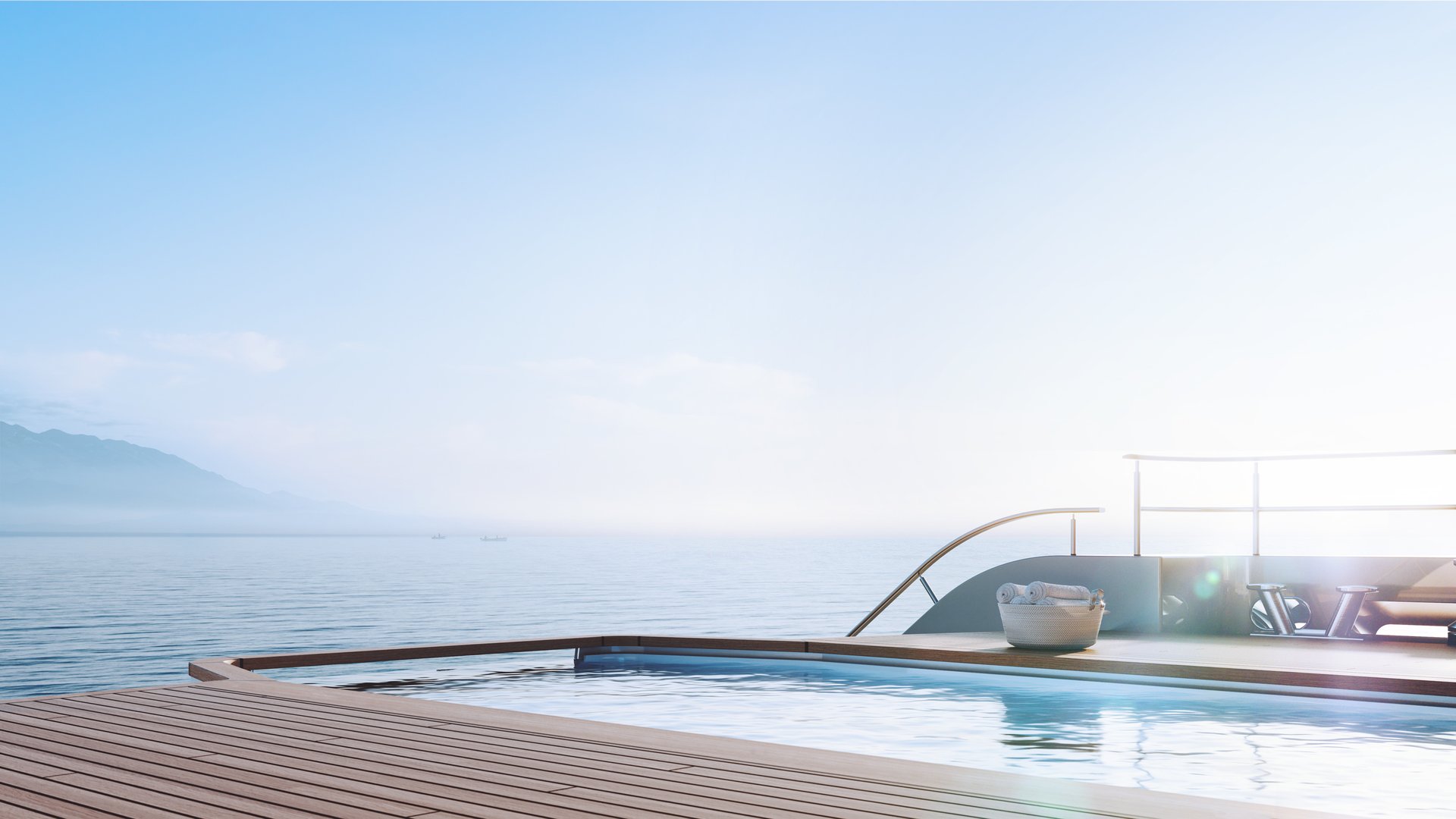 Feadship Freedom design - pool