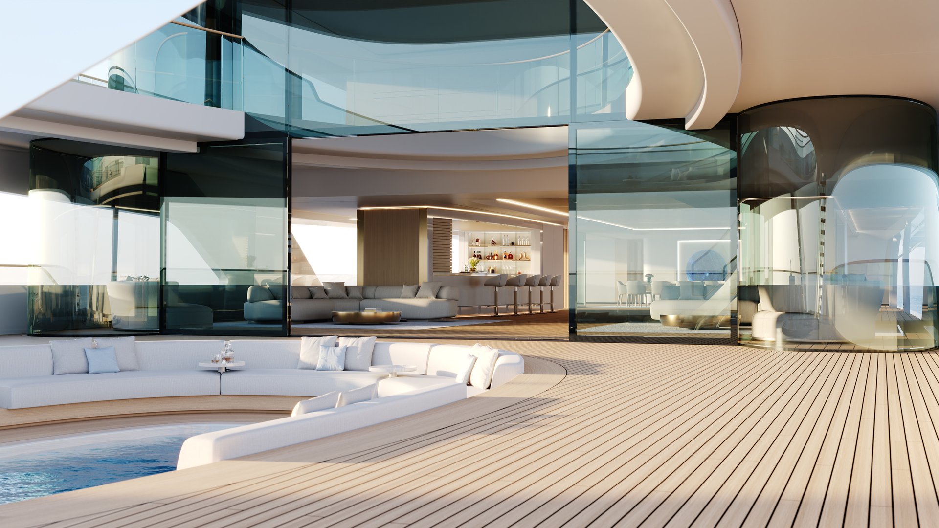 Feadship concept Pure - interior