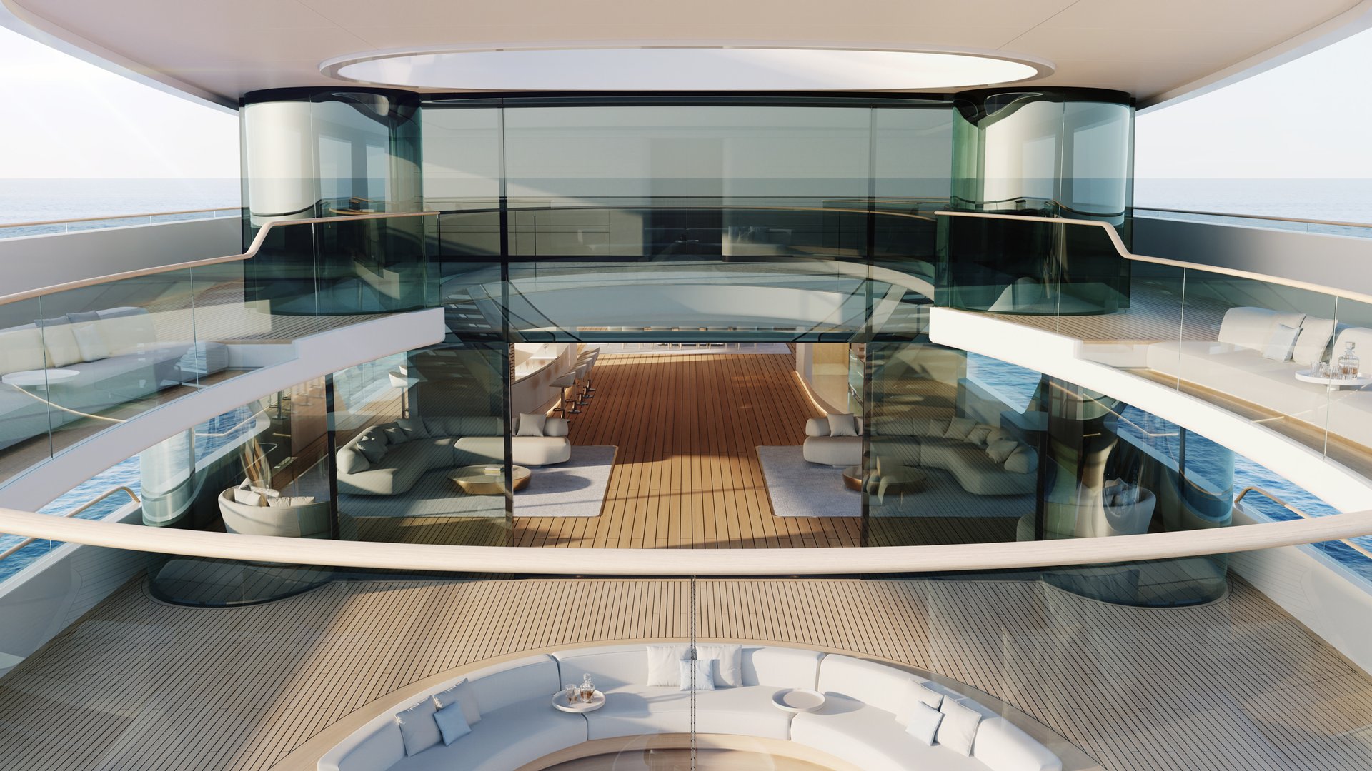 Feadship concept Pure - design attrium 2