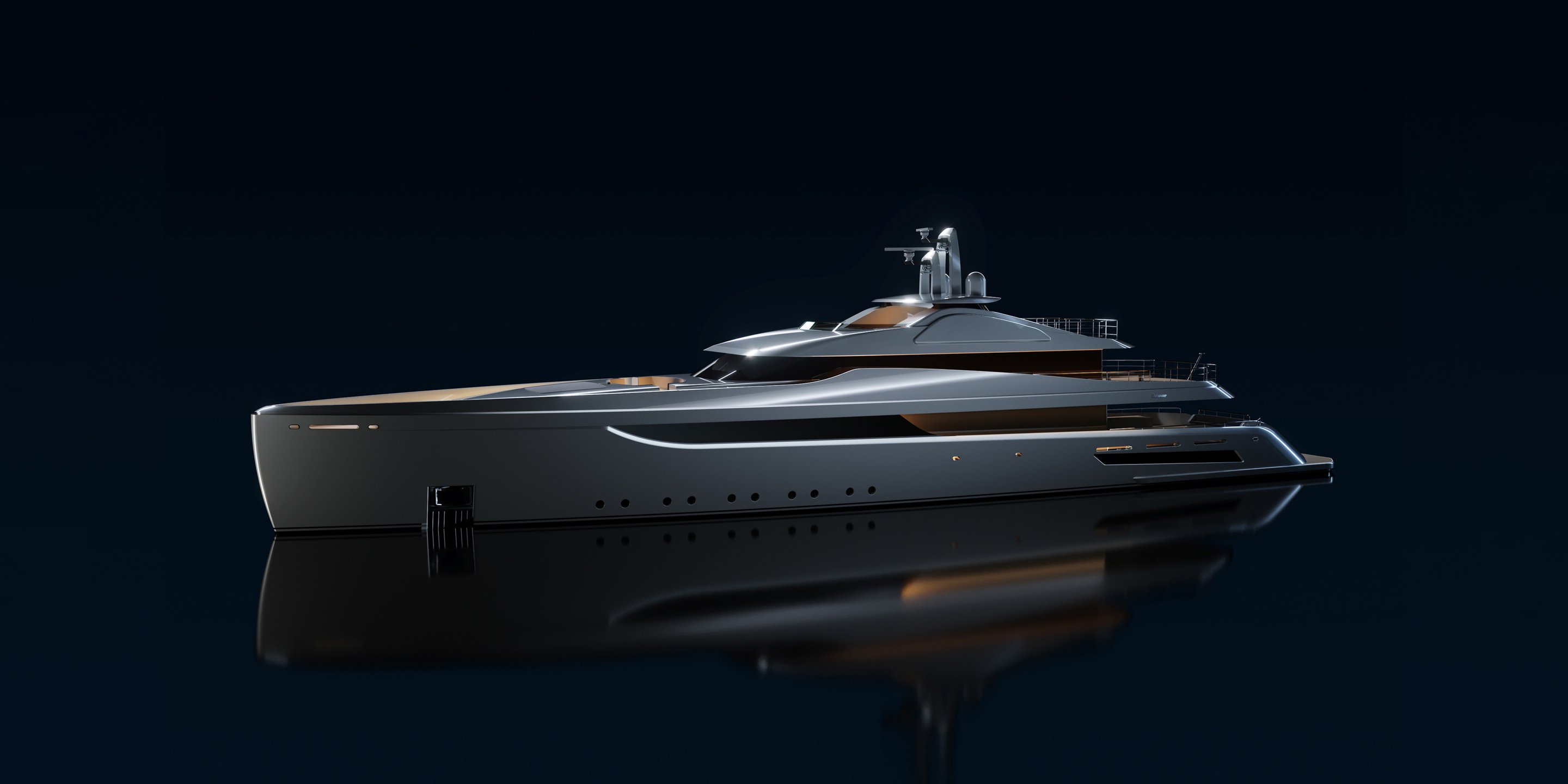 Feadship Unveils - Project 3026 - side view