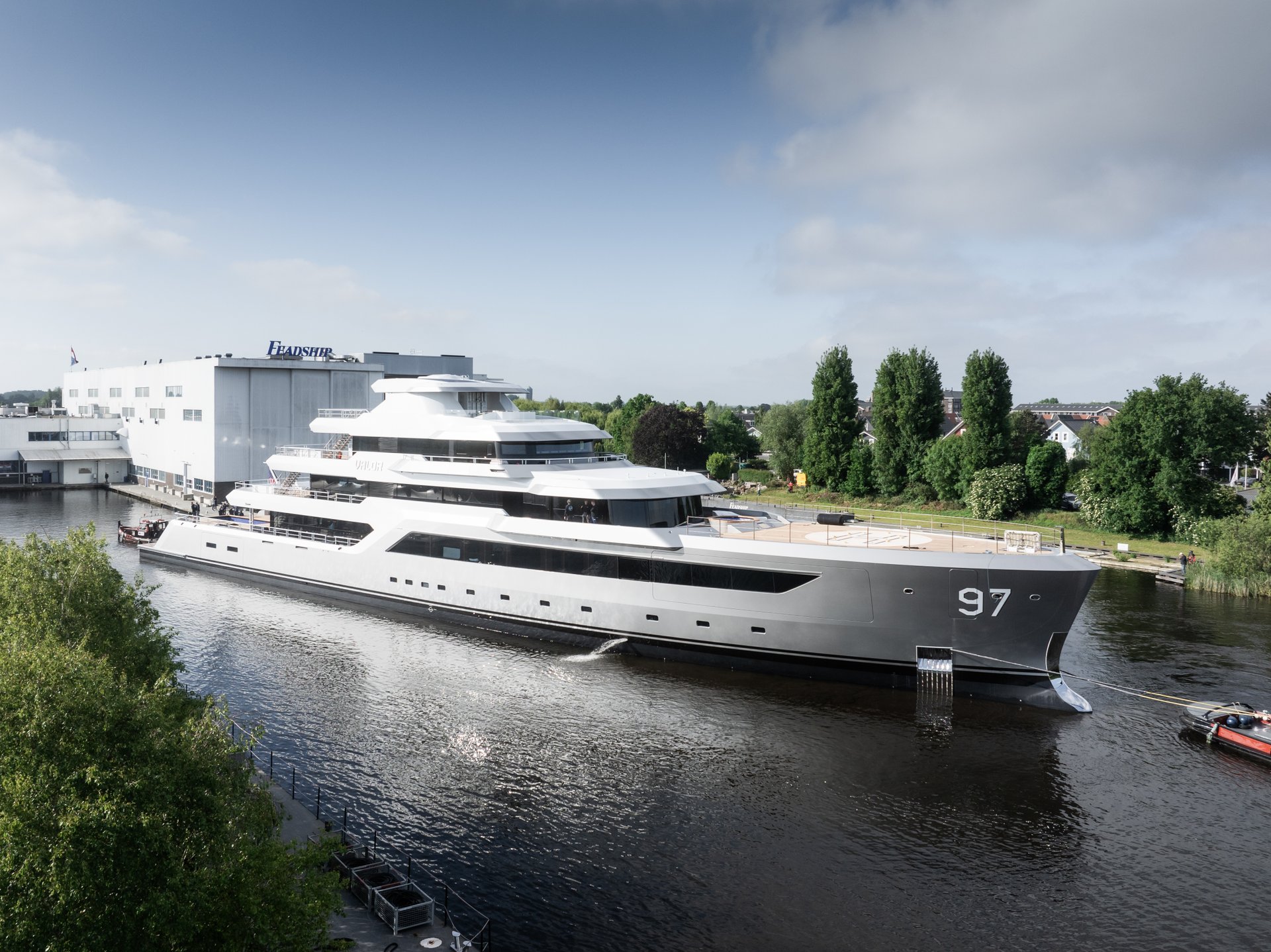 Project 715 Valor launched copyright Feadship 18
