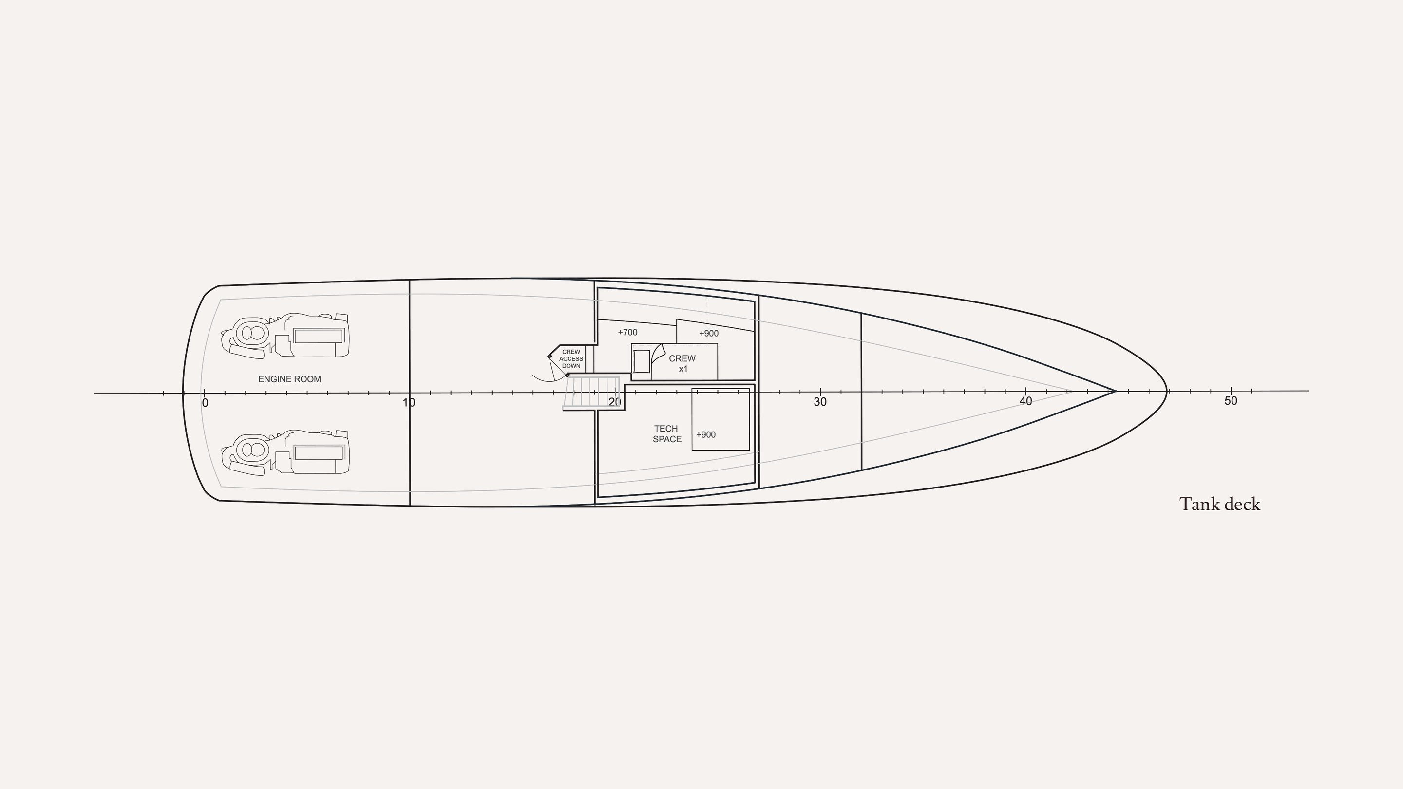 New classic deck plans tank deck