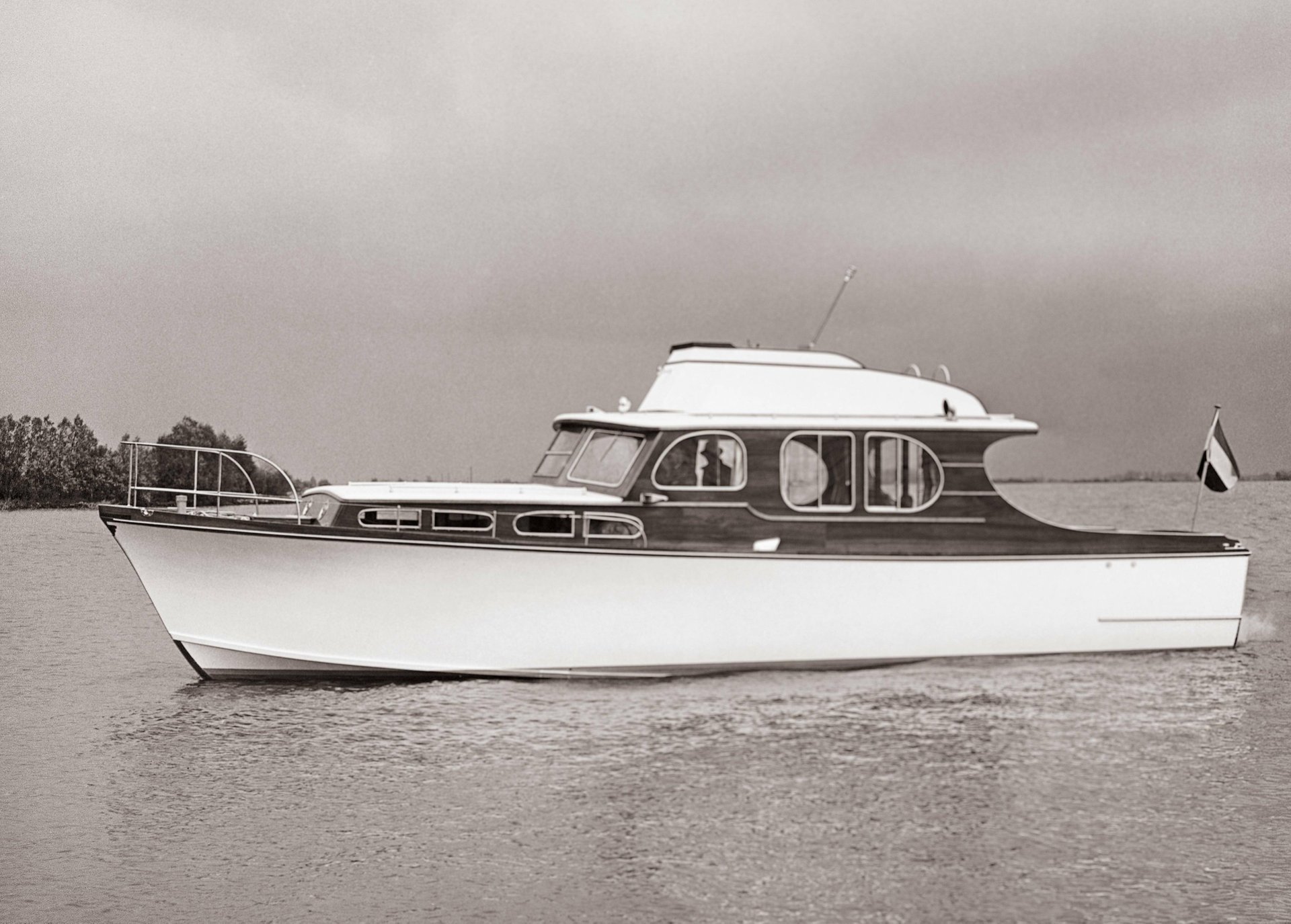 55 Wooden Sportsfisherman Exterior 1952 Wooden Sportfisherman Small