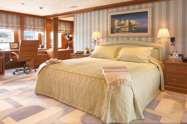 64 April Fool Interior Owners Stateroom