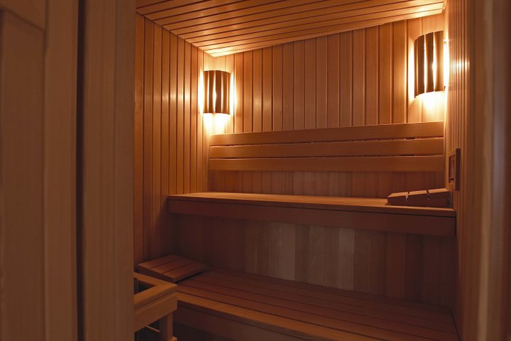 64 April Fool Interior Sauna