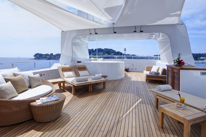 Go Yacht For Charter, Luxury Feadship Motor Yacht Go