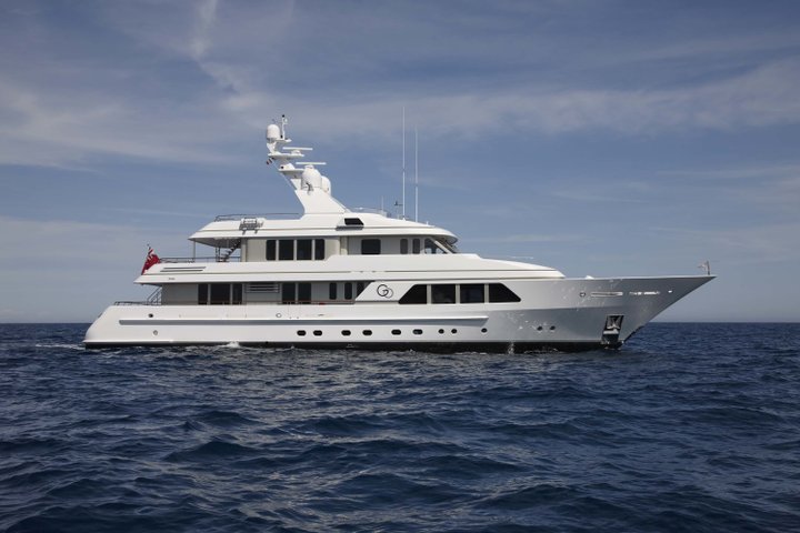 Go Yacht For Charter, Luxury Feadship Motor Yacht Go