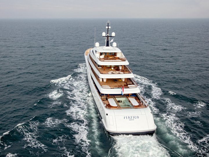 Feadship superyachts Faith and Symphony in Monaco