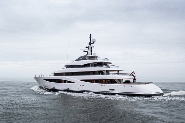 71m Feadship superyacht Juice delivered