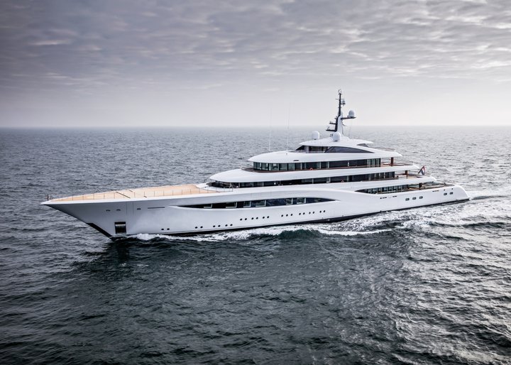 Feadship superyachts Faith and Symphony in Monaco