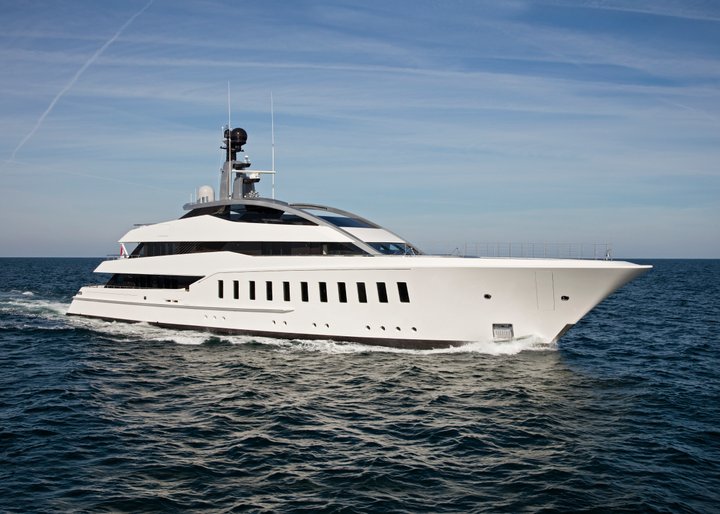 Symphony new Feadship101 mtr Super Mega Yacht Royal van Lent de