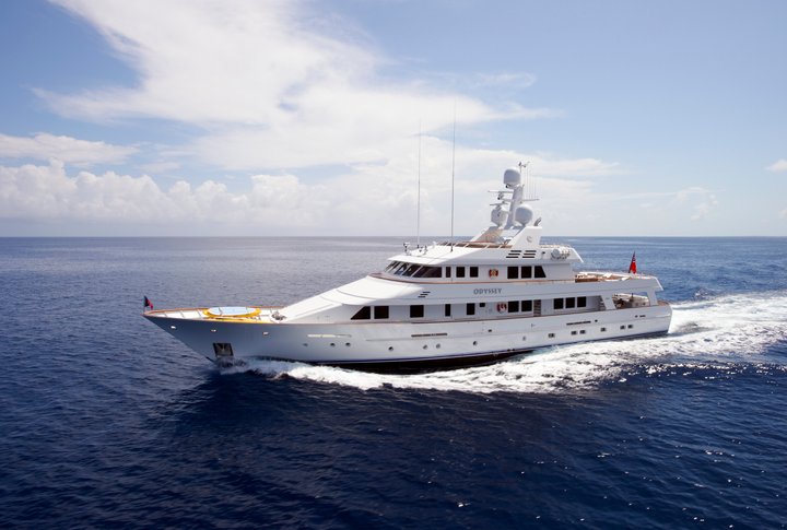 Feadship Pegasus refit 2010 - running shot