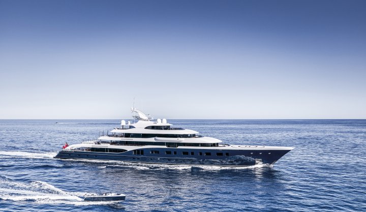 Delivery of mighty 101m Mega Yacht SYMPHONY by FEADSHIP — Yacht